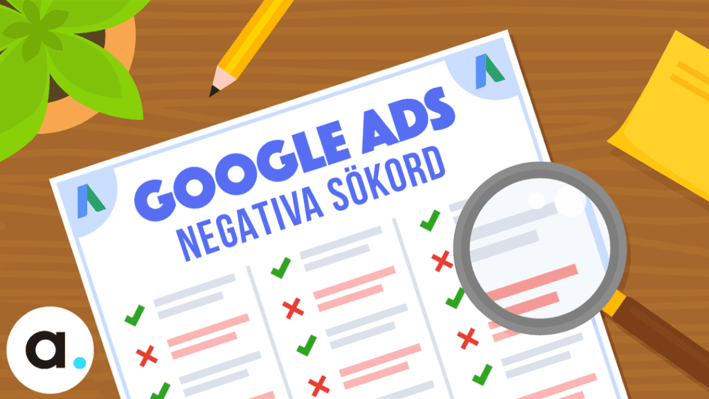 negativa sökord i google ads